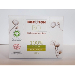 Bocoton BIO- Ekologiczne patyczki kosmetyczne 200szt
